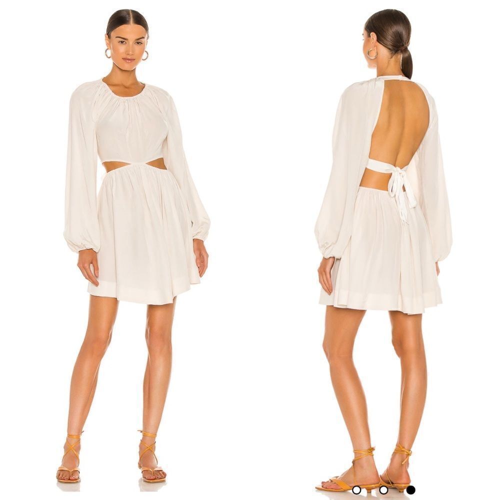 NWT LPA Allard Dress in Ivory Revolve Large